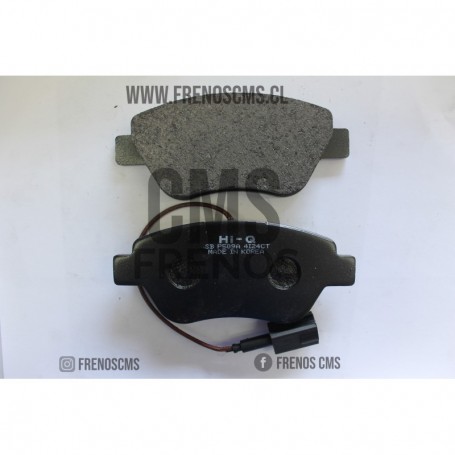PASTILLAS DE FRENOS DELANTERAS FIAT FIORINO CITY
