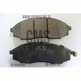 PASTILLAS DE FRENOS DELANTERAS NISSAN XTERRA 4WD - 2WD