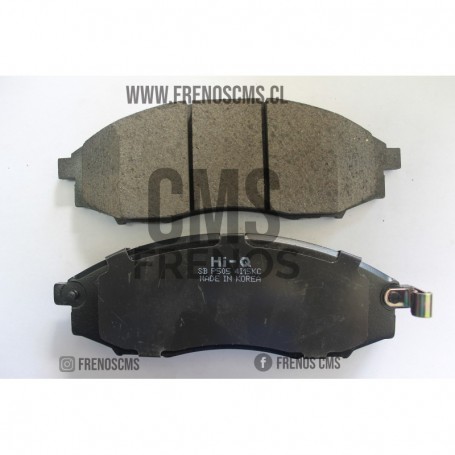 PASTILLAS DE FRENOS DELANTERAS NISSAN XTERRA 4WD - 2WD