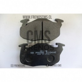 PASTILLAS DE FRENOS DELANTERAS PEUGEOT 106 1.1i 1.4i 1.4D 1.5D 1.6i