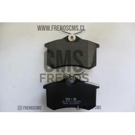 PASTILLAS DE FRENOS TRASERAS PEUGEOT 205 1.9 GTI