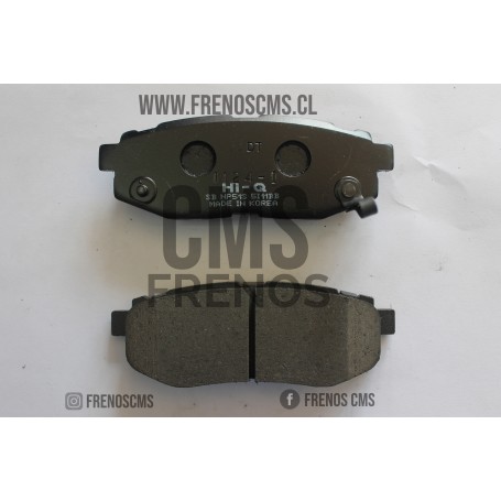 PASTILLAS DE FRENOS TRASERAS SUBARU BRZ