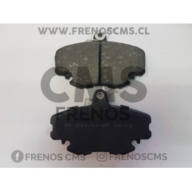 PASTILLAS DE FRENOS DELANTERAS RENAULT TWINGO