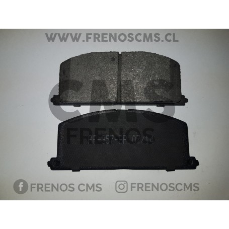 PASTILLAS DE FRENOS DELANTERAS TOYOTA TERCEL 1.3 1.5