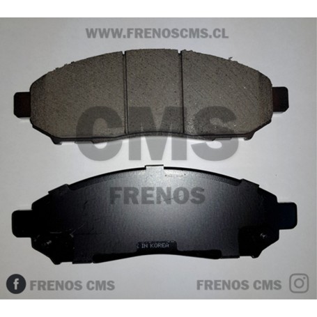 PASTILLAS DE FRENOS DELANTERAS NISSAN NAVARA 2.5