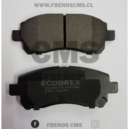 PASTILLAS DE FRENOS DELANTERAS FAW V-80 MAMUT 1.5 CERAMICA PREMIUM