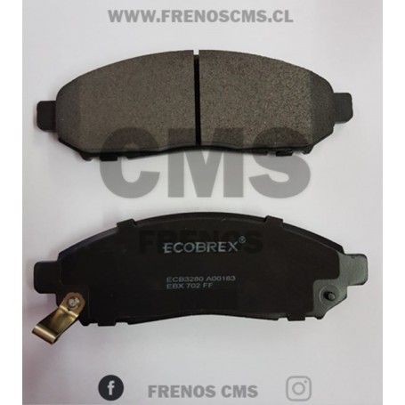 PASTILLAS DE FRENOS DELANTERAS NISSAN PATHFINDER NEW 2.5 4.0 CERAMICA PREMIUM