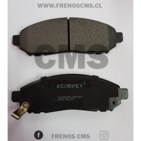 PASTILLAS DE FRENOS DELANTERAS NISSAN NAVARA 2.5 CERAMICA PREMIUM