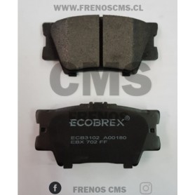 PASTILLAS DE FRENOS TRASERAS TOYOTA RAV 4 2.0 - 2.5 CERAMICA PREMIUM