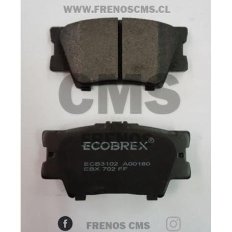 PASTILLAS DE FRENOS TRASERAS TOYOTA RAV 4 2.0 - 2.5 CERAMICA PREMIUM