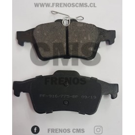 PASTILLAS DE FRENOS TRASERAS MAZDA 3 1.6 - 2.0