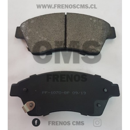 PASTILLAS DE FRENOS DELANTERAS CHEVROLET CRUZE 1.8