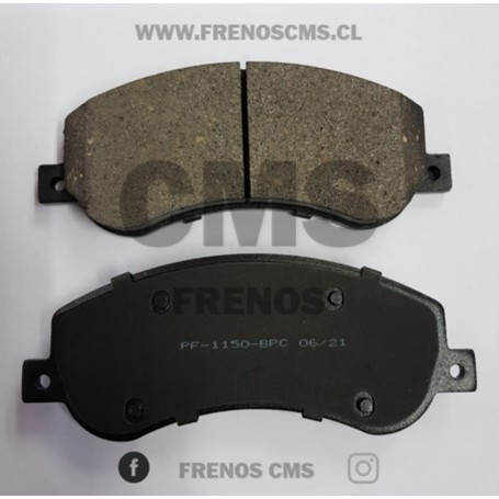 PASTILLAS DE FRENOS DELANTERAS VOLKSWAGEN AMAROK 2.0 CERÁMICA