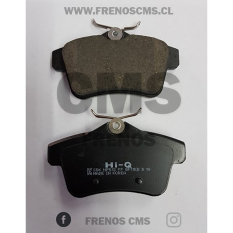 PASTILLAS DE FRENOS TRASERAS PEUGEOT 3008 1.6 THP 16V