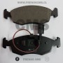 PASTILLAS DE FRENOS DELANTERAS FIAT 500 li 1.3