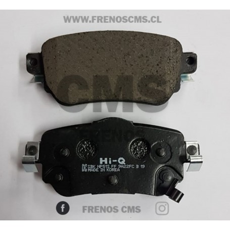 PASTILLAS DE FRENOS TRASERAS NISSAN QASHQAI 1.5 1.6 2.0