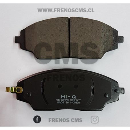 PASTILLAS DE FRENOS DELANTERAS CHEVROLET COBALT 1.8