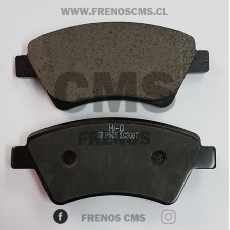 PASTILLAS DE FRENOS DELANTERAS RENAULT MEGANE II 1.5DCi-1.6i 16V-1.9DCi-2.0i 16V