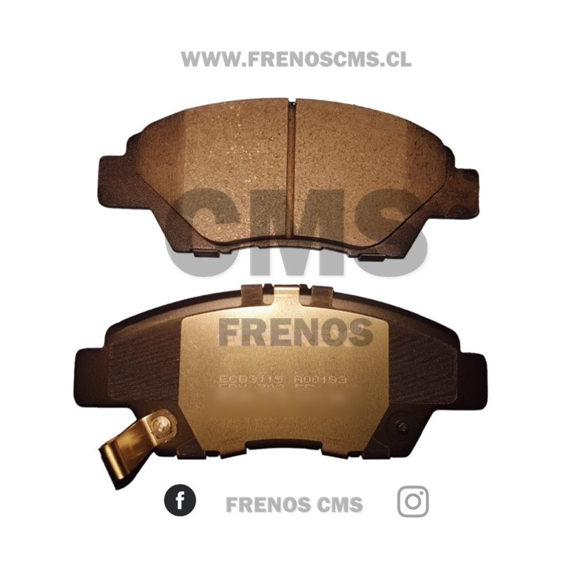 R1 Concepts Sport Series Pastillas Freno Delanteras R1 Concepts Performance - Serie Sport - Sin Asbesto Ni Cobre - Plug And Play Pastillas Sin Asbesto Cobre