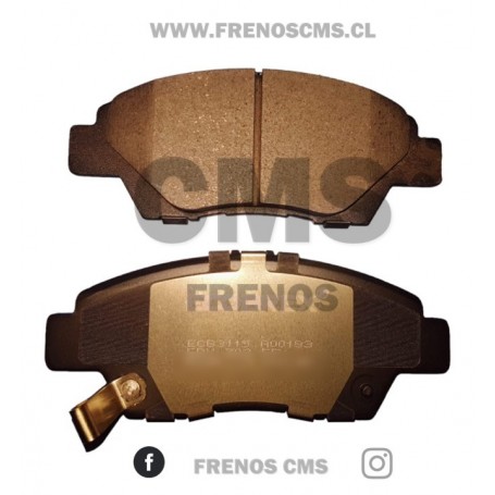 PASTILLAS DE FRENOS DELANTERAS CERAMICA PREMIUM HONDA CITY 1.5