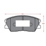 PASTILLAS DE FRENOS DELANTERAS CERAMICA PREMIUM KIA SOUL 2.0