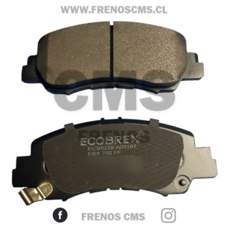 PASTILLAS DE FRENOS DELANTERAS CERAMICA PREMIUM MITSUBISHI ECLIPSE CROSS