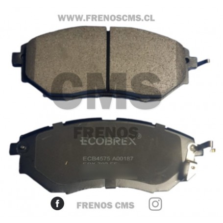 PASTILLAS DE FRENOS DELANTERAS CERAMICA PREMIUM SUBARU FORESTER 2.0 XT
