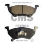 PASTILLAS DE FRENOS DELANTERAS CERAMICA PREMIUM VOLKSWAGEN SAVEIRO 1.8, 2.0