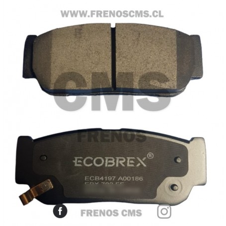 PASTILLAS DE FRENOS TRASERAS CERAMICA PREMIUM MAXUS T60 2.8
