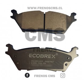 PASTILLAS DE FRENOS TRASERAS CERAMICA PREMIUM FORD F-150 3.5, 3.7  2WD / 4WD