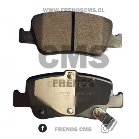 PASTILLAS DE FRENOS TRASERAS CERAMICA PREMIUM TOYOTA COROLLA 1.8