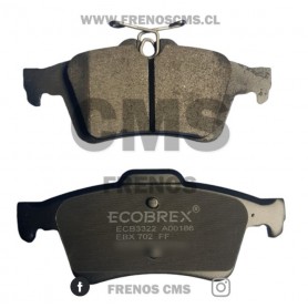 PASTILLAS DE FRENOS TRASERAS CERAMICA PREMIUM FORD ESCAPE