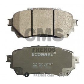 PASTILLAS DE FRENO DELANTERAS CERAMICA PREMIUM MAZDA 6 2.0 2.2