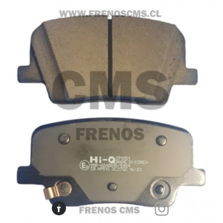 PASTILLAS DE FRENOS TRASERAS SSANGYONG REXTON