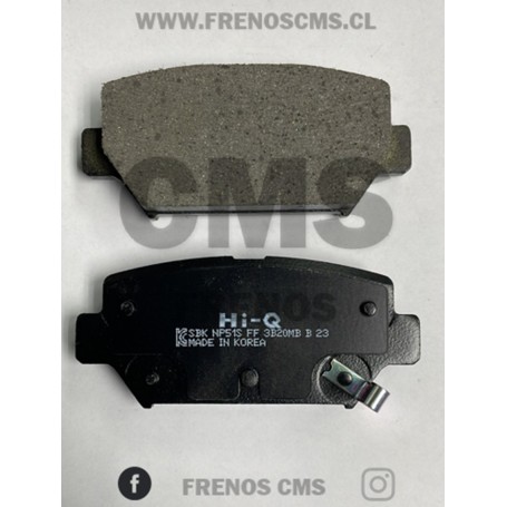 PASTILLAS DE FRENOS TRASERAS MITSUBISHI ECLIPSE CROSS