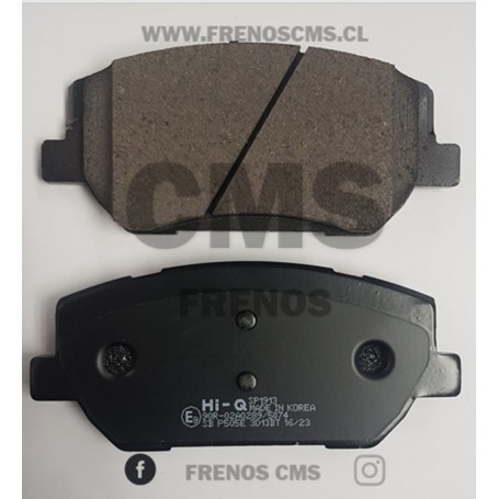 PASTILLAS DE FRENOS DELANTERAS HYUNDAI SANTA FE 2.2, 2.4