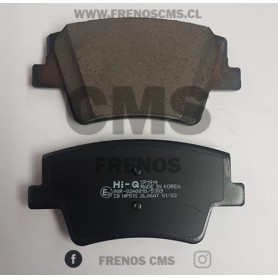 PASTILLAS DE FRENOS TRASERAS HYUNDAI SANTA FE 2.2, 2.4