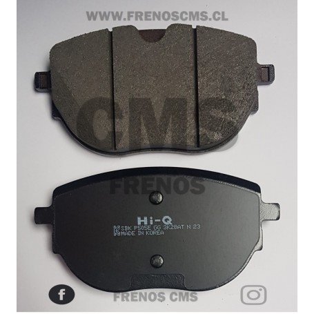 PASTILLAS DE FRENOS DELANTERAS VOLKSWAGEN TRANSPORTER