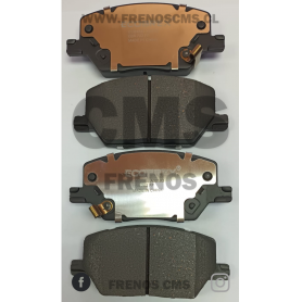 PASTILLAS DE FRENOS DELANTERAS MARCA ECOBREX CERÁMICA JEEP COMPASS 2.4