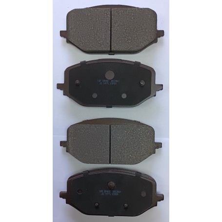 Pastillas para frenos delanteros Peugeot Rifter 1.5 (Cerámica)