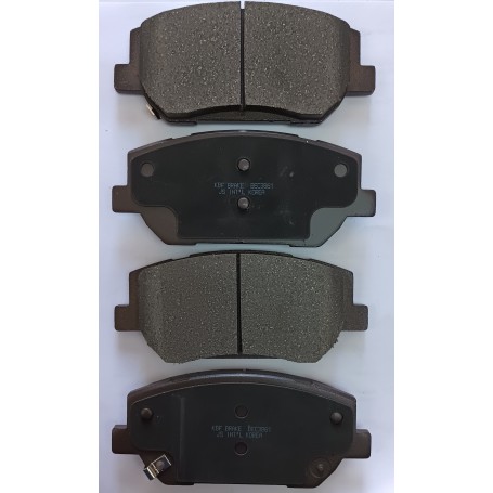 Pastillas para frenos delanteros Hyundai Santa Fe 2.2 Y 2.4, Cerámica