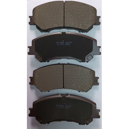 Pastillas para frenos delanteros Nissan Qashqai 1.5, 1.6, 2.0, Cerámica