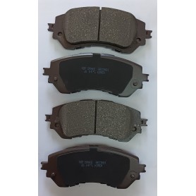 Pastillas para frenos delanteros Toyota Yaris 1.5, 1.6, Cerámica
