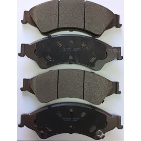Pastillas para frenos delanteros Mazda BT50 2.2, 3.2, Cerámica
