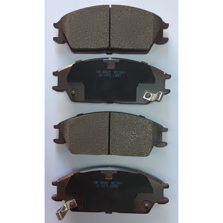 Pastillas para frenos delanteros Hyundai Accent 1.3, 1.5, 1.6, Cerámica