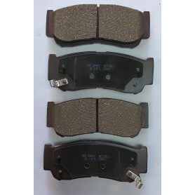Pastillas para frenos traseros Jac T8 2.0, Cerámica