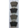 Pastillas para frenos traseros Peugeot 308 1.4, 1.6, 2.0, Cerámica