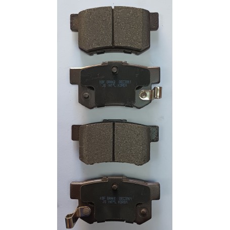 Pastillas para frenos traseros de Suzuki SX4 1.5, 1.6 y 2.0.