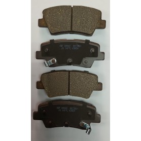 Pastillas para frenos traseros Hyundai Tucson 1.6, 2.0 cerámica.